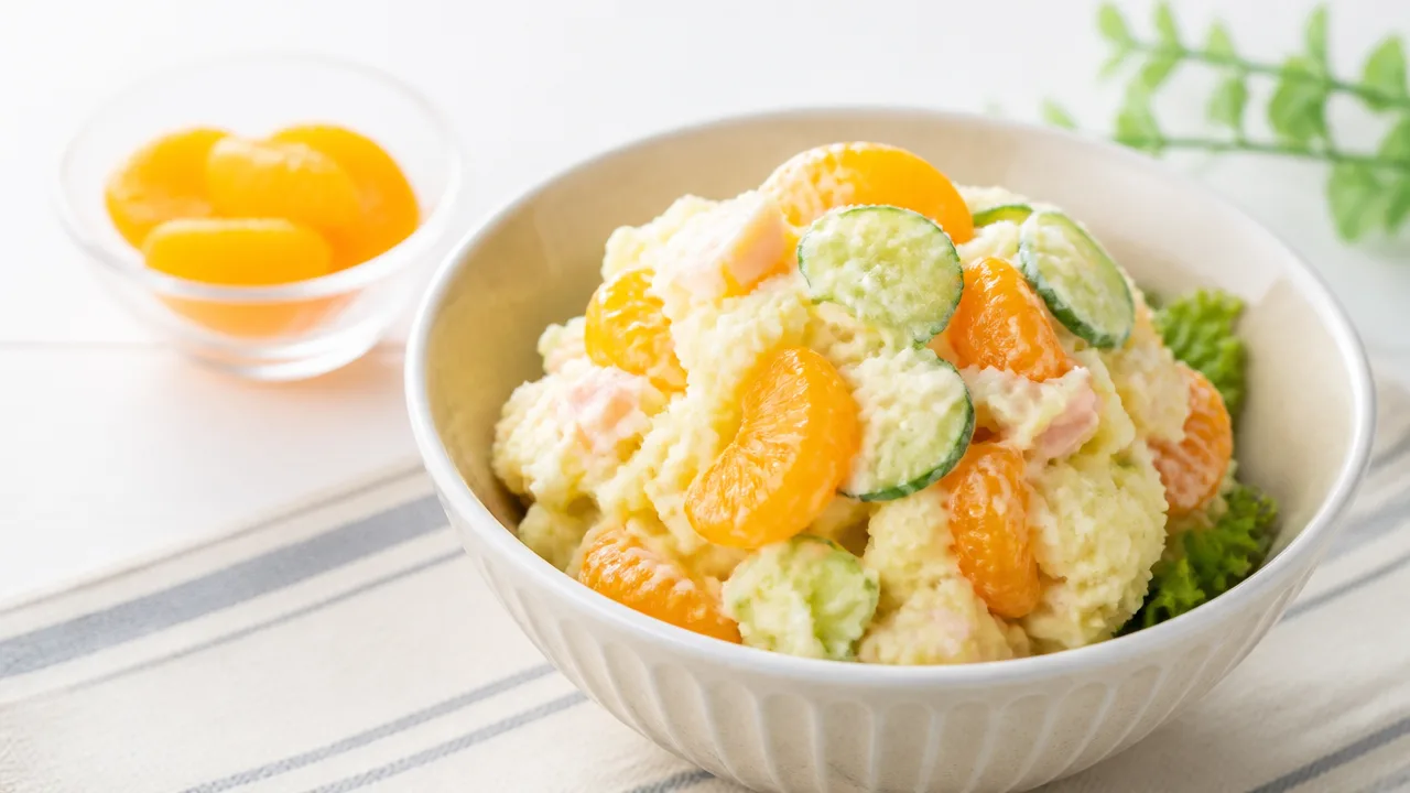 ポテトサラダにみかんを入れる地域はどこ？由来や味の特徴を紹介