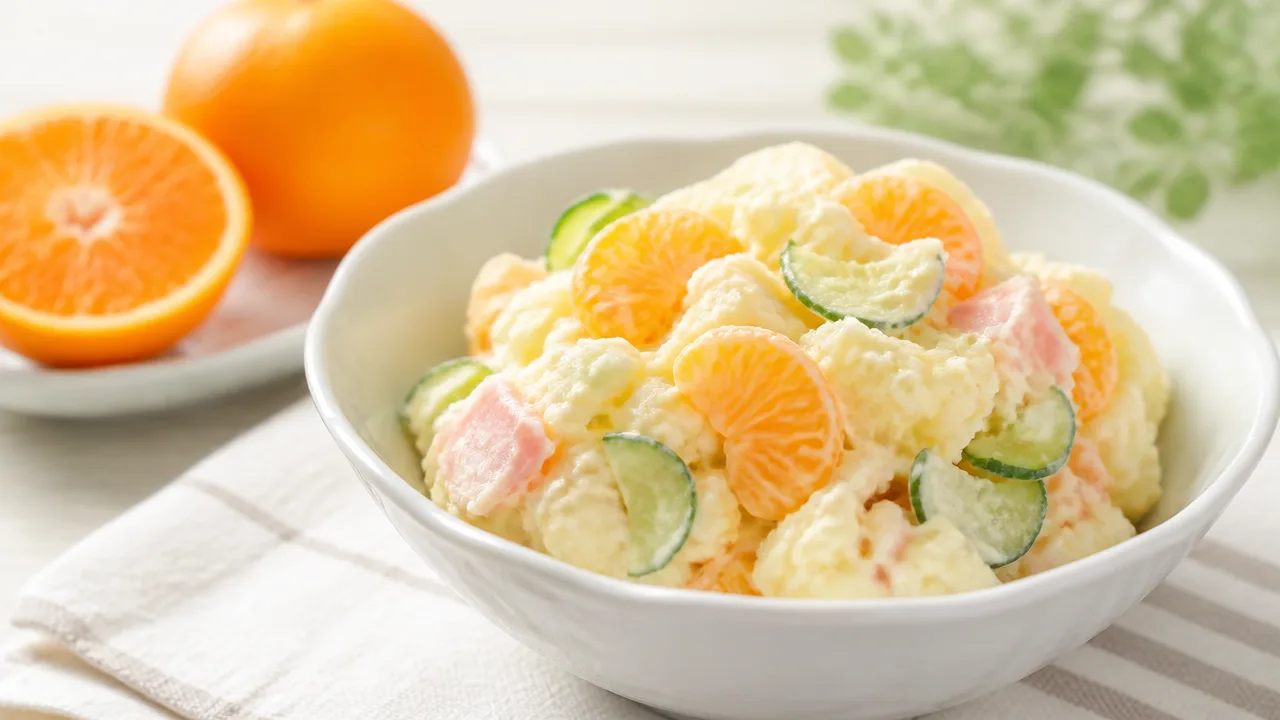 ポテトサラダにみかんを入れる地域はどこ？由来や味の特徴を紹介